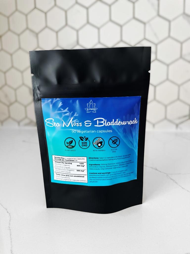 Sea Moss and Bladderwrack - Capsules